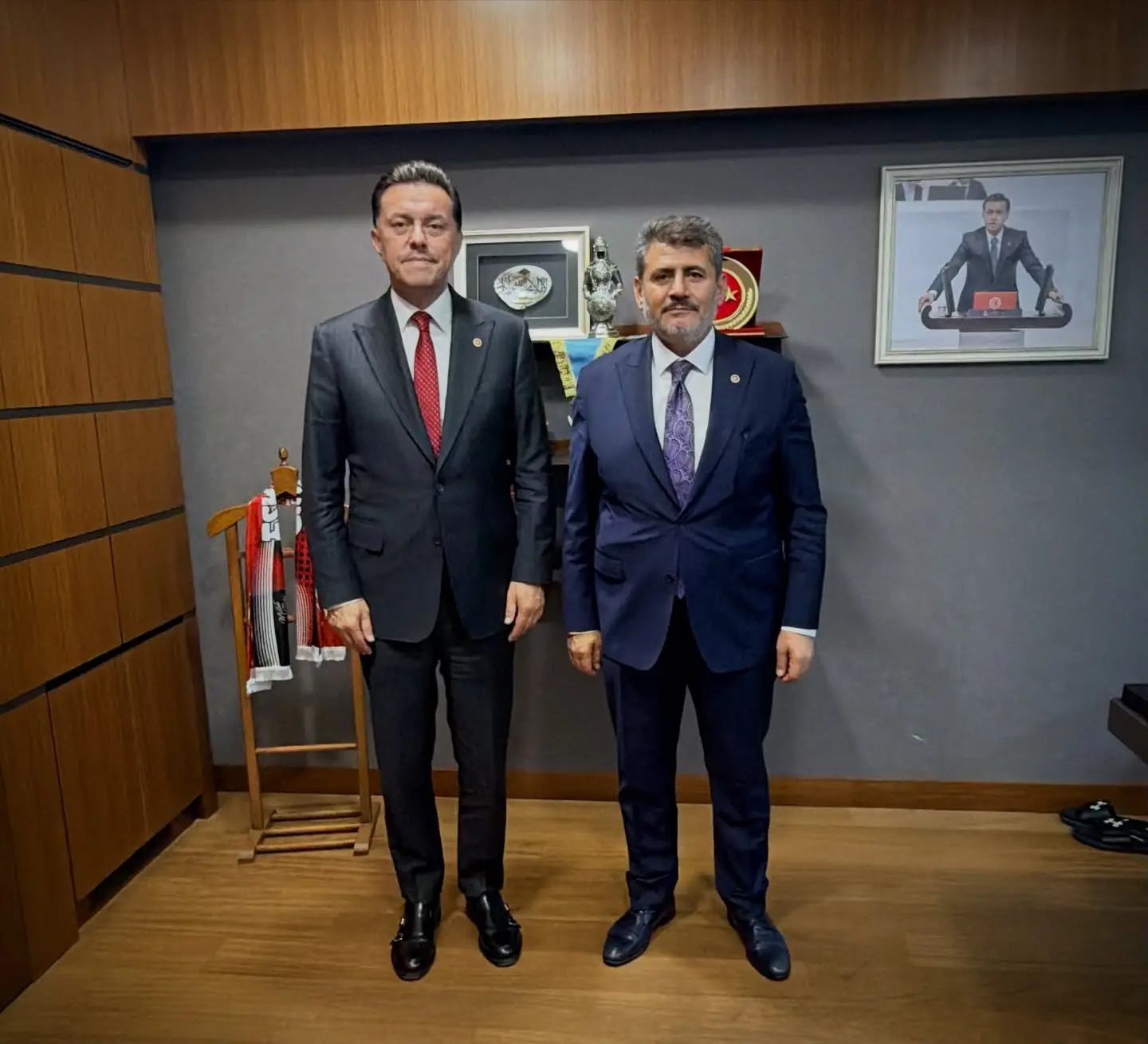 Nebi Hatipoğlu, Kahramanmaraş Milletvekili'ni ağırladı