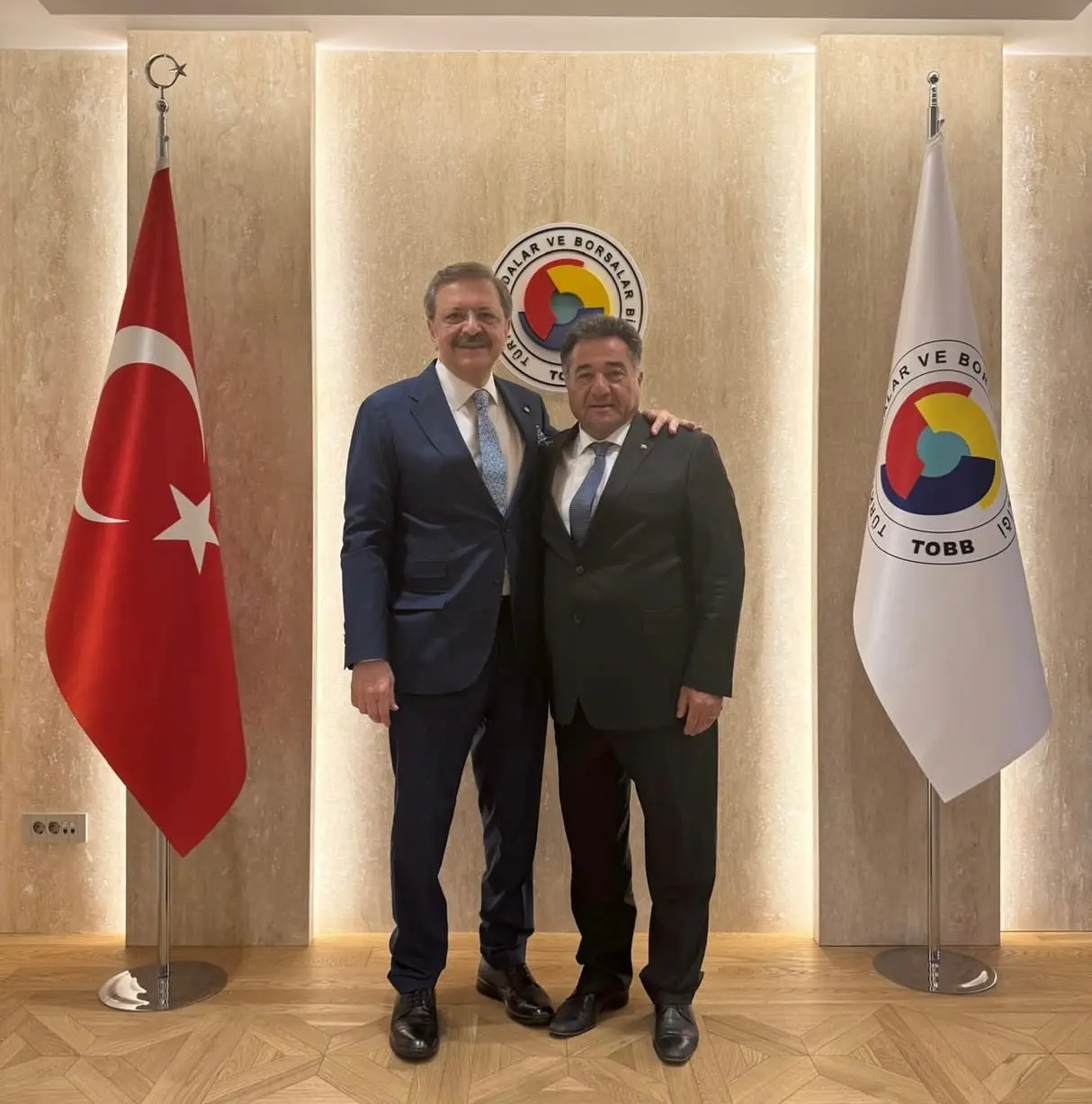 Alaşehir Ticaret Borsası Başkanı ziyaret edildi