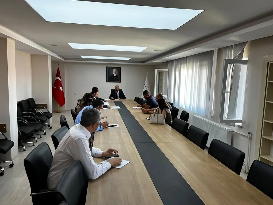 Yalvaç'ta Proje Ofisi Toplantısı Gerçekleştirildi