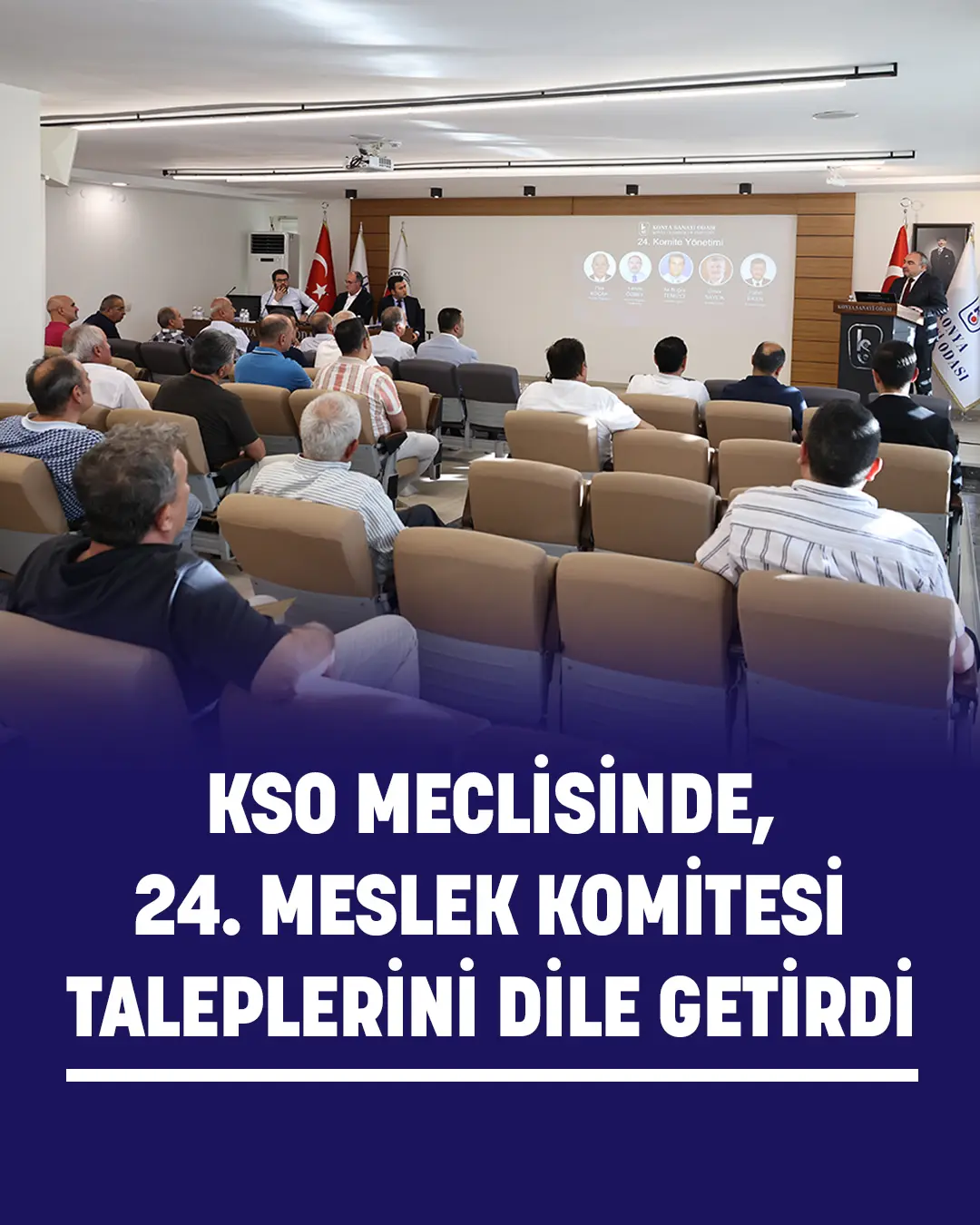24. Meslek Komitesi toplantısında faaliyetler aktarıldı