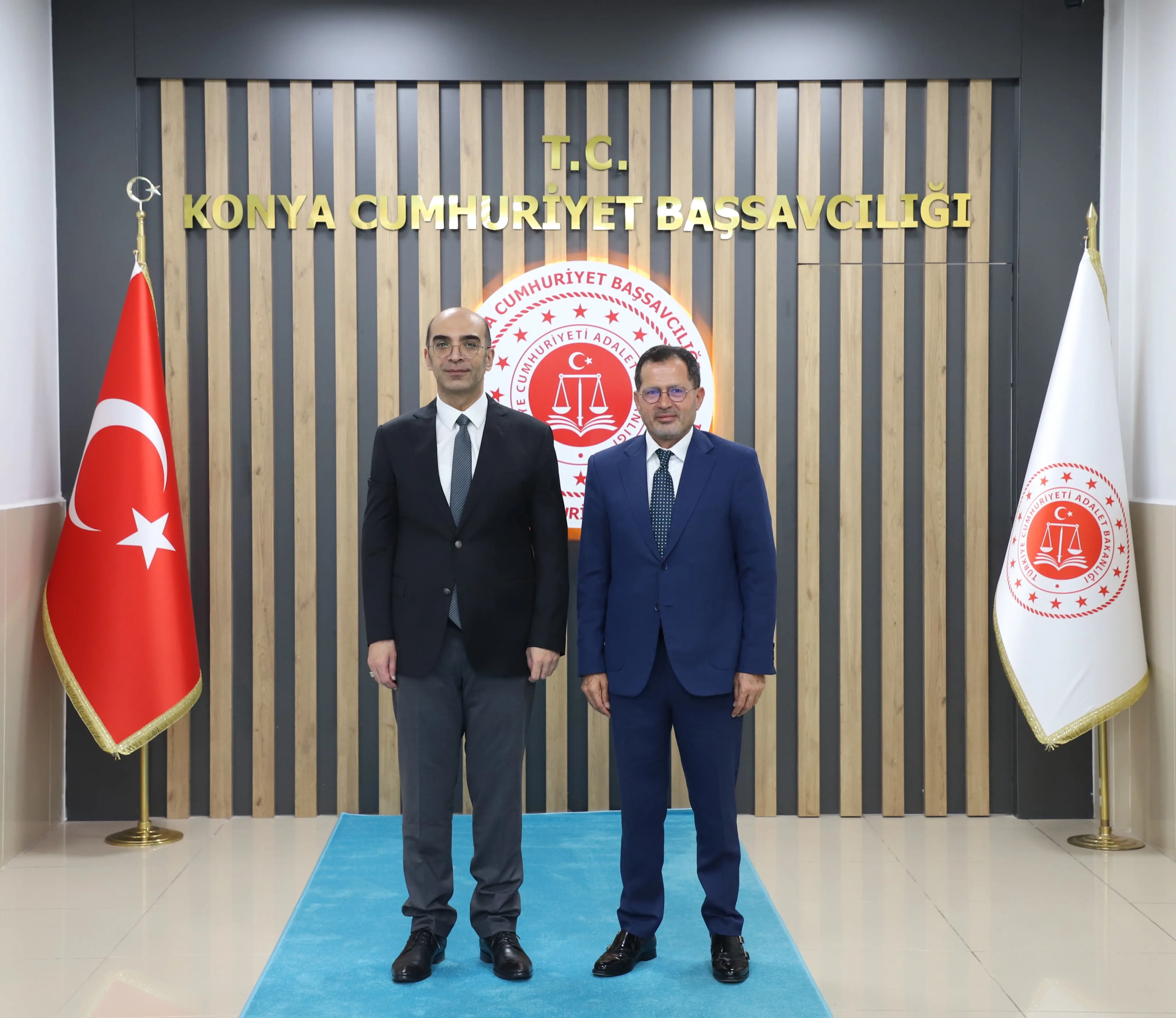 Konya Cumhuriyet Başsavcısı'na hayırlı olsun ziyareti