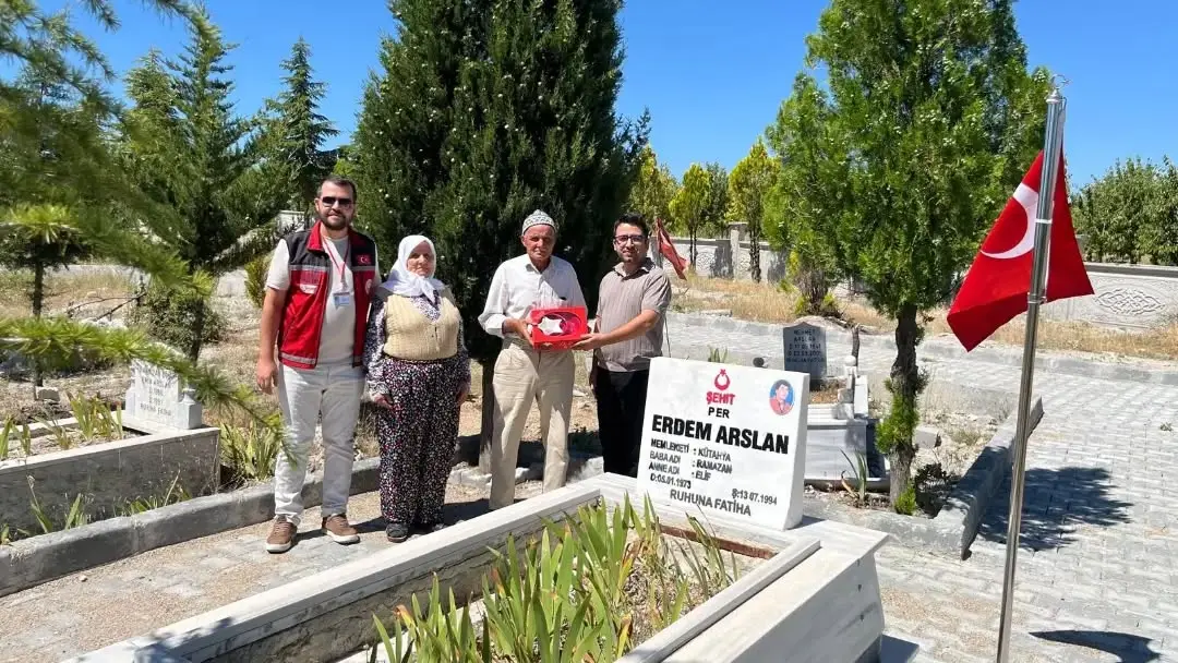 Şehit Erdem Arslan anısına ziyaret gerçekleştirildi