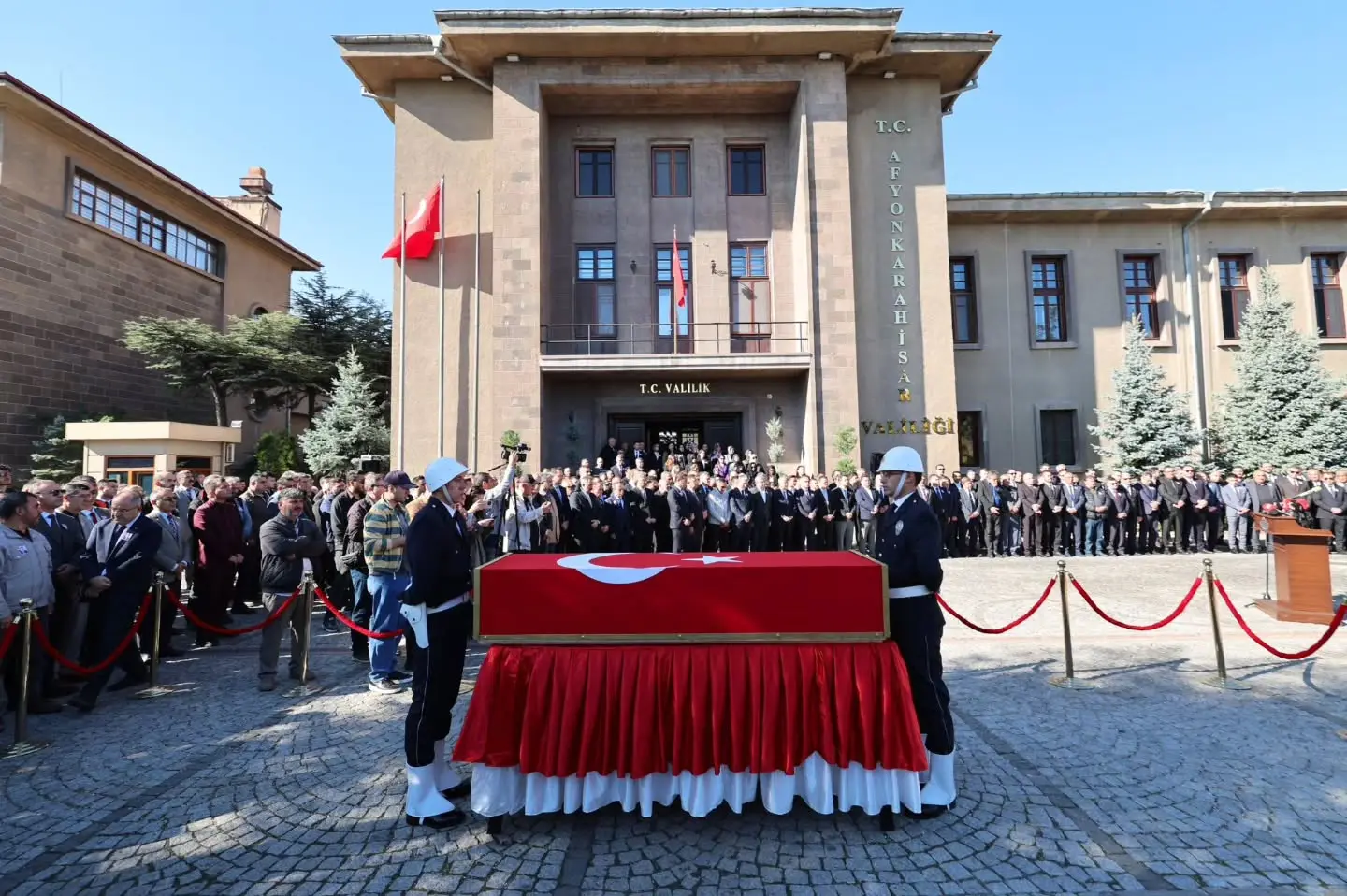 İhsan Ayrancı için veda töreni düzenlendi