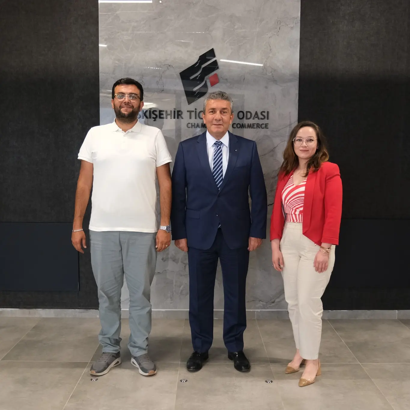 Dr. Ömer Biberoğlu ve Av. Başak Topcu'dan ziyaret