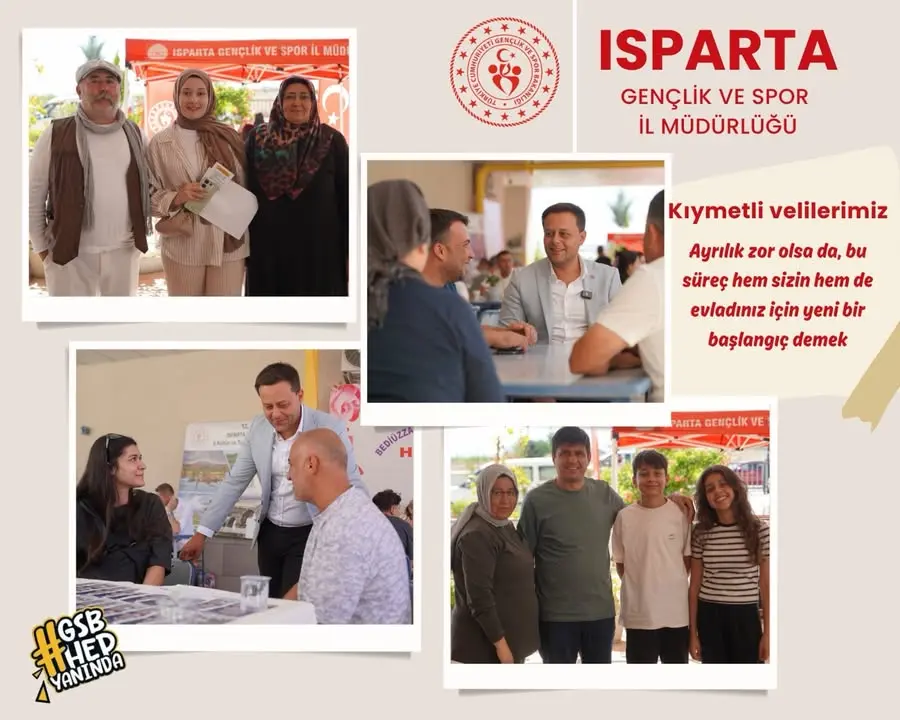 Isparta Gençlik ve Spor İl Müdürlüğü'nden velilere mesaj