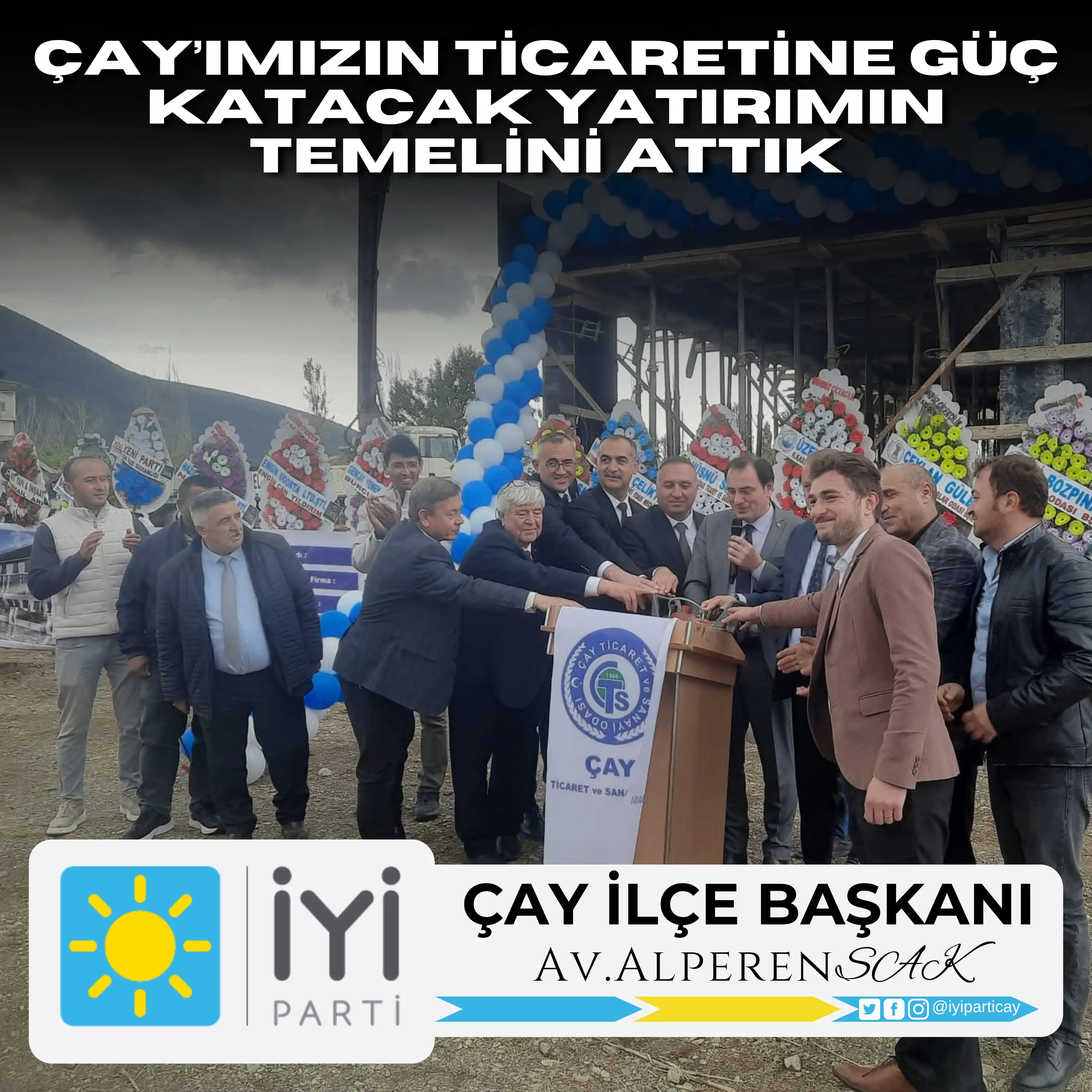 Çay Ticaretine Yeni Yatırım Temeli Atıldı