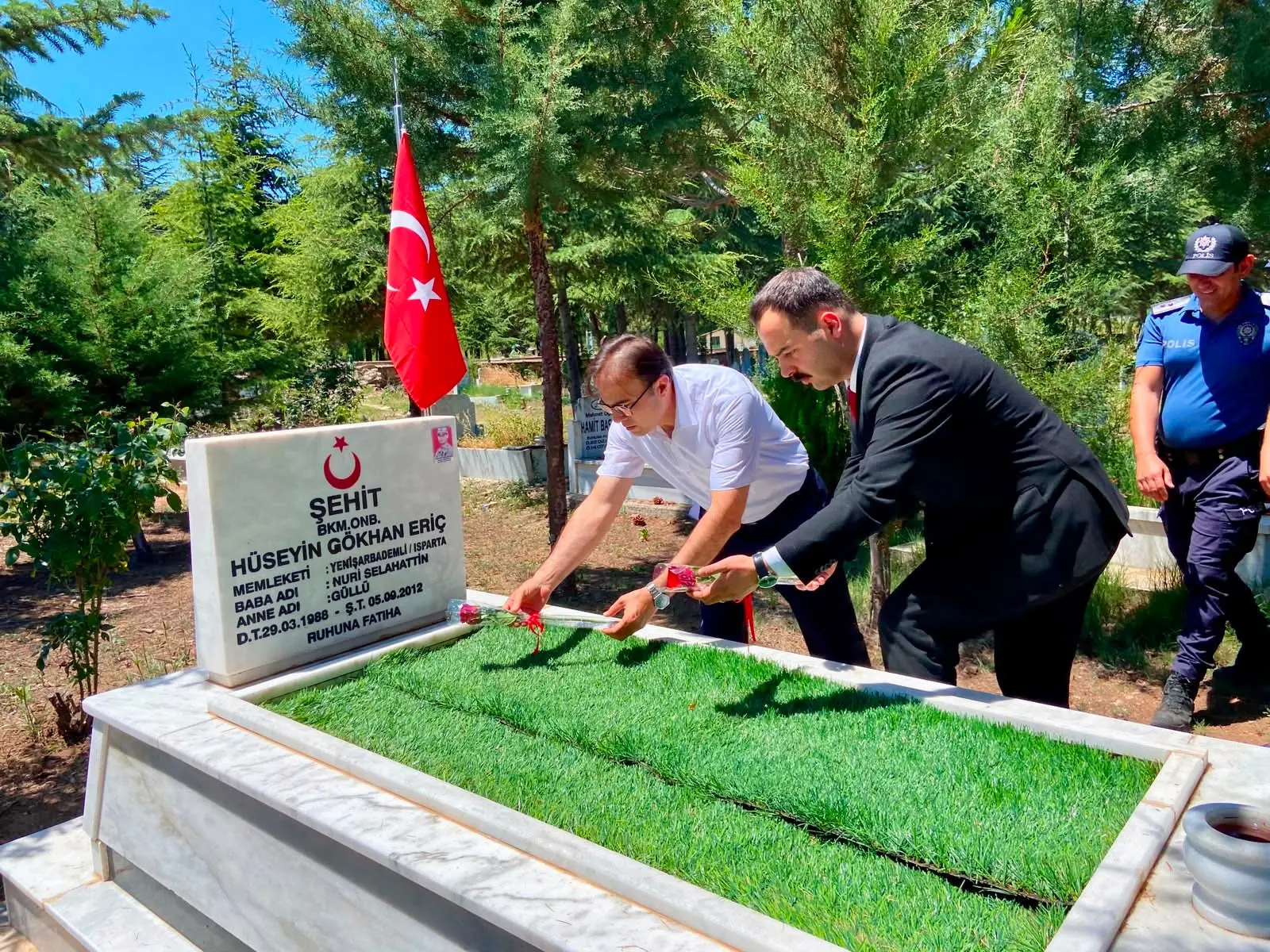 Şehitler 15 Temmuz'da Rahmetle Anıldı