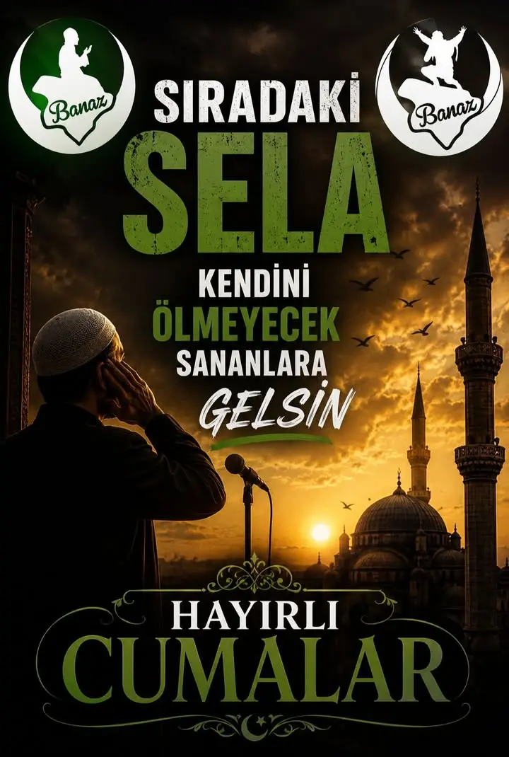 Banaz Belediyesi'nden Cuma mesajı