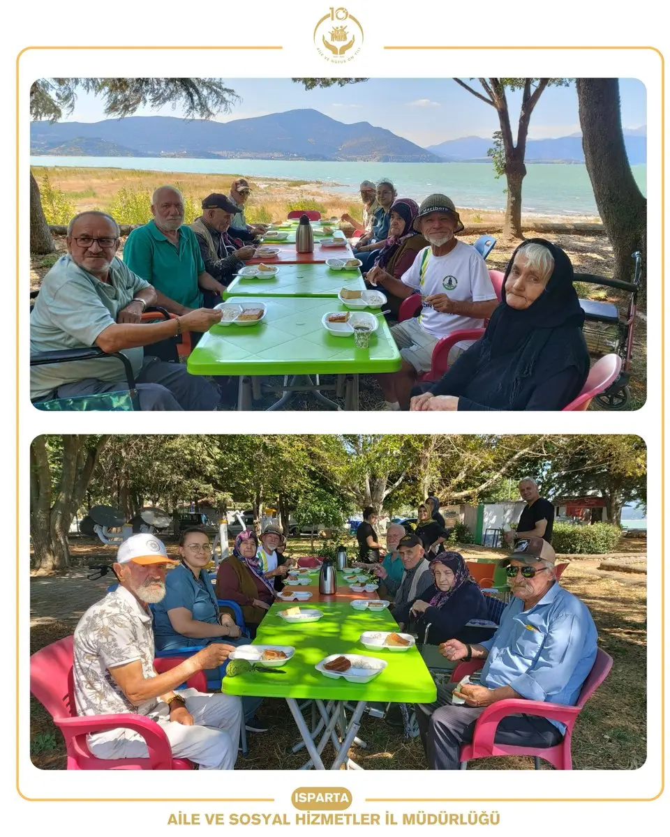 Eğirdir Huzurevi'nde '3 Çayı' Etkinliği Düzenlendi