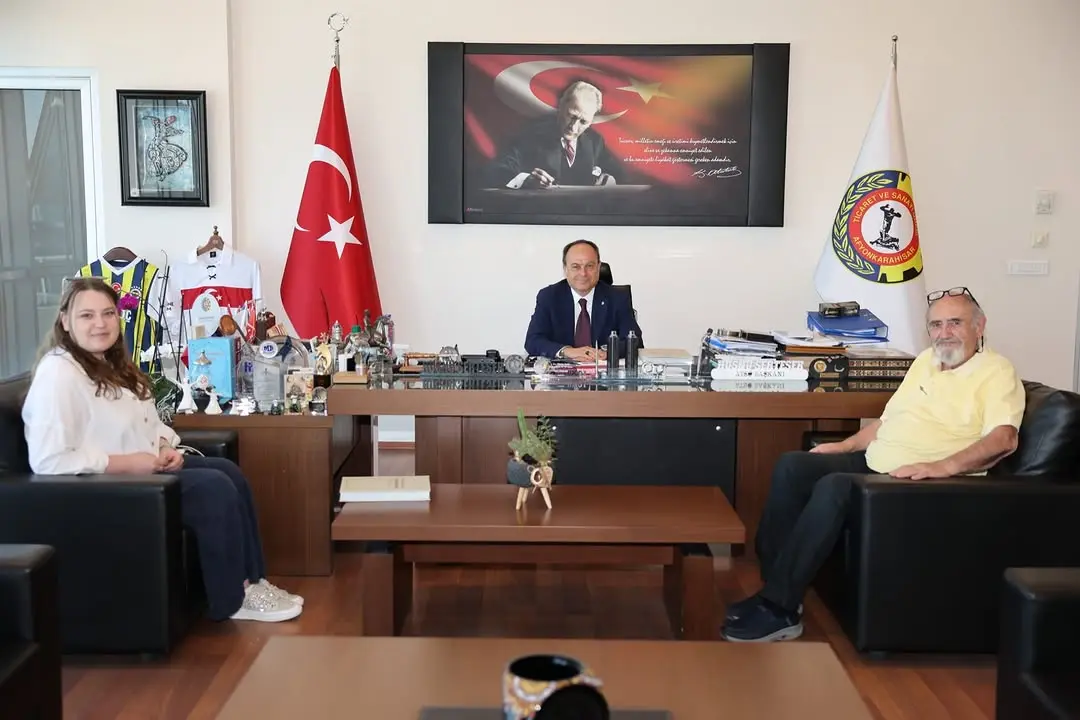 Mimar ve Restoratör, Oda Başkanını Ziyaret Etti