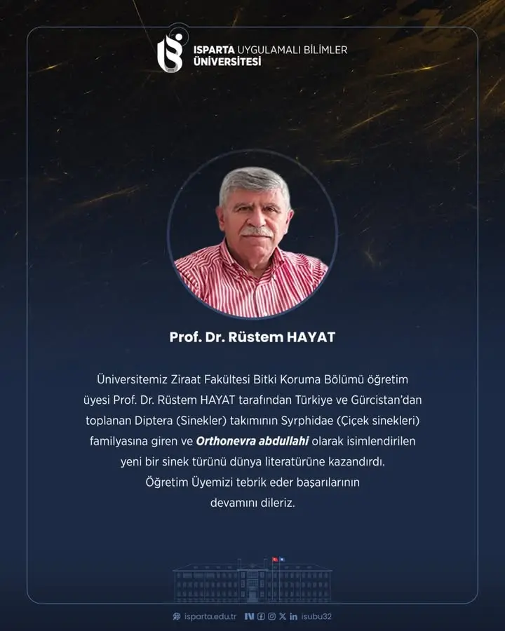 Yeni Sinek Türü Bilim Dünyasına Tanıtıldı