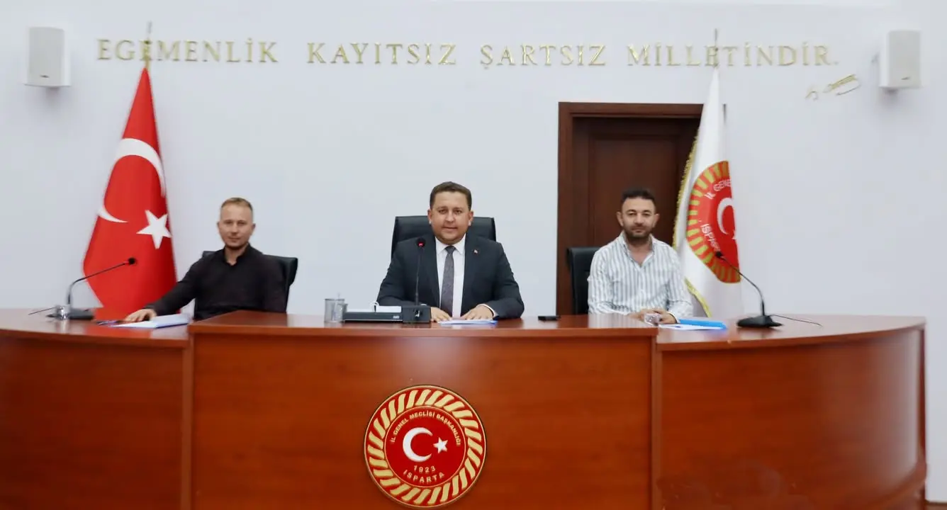 Isparta İl Genel Meclisi 2026 Eylül Toplantısını Gerçekleştirdi