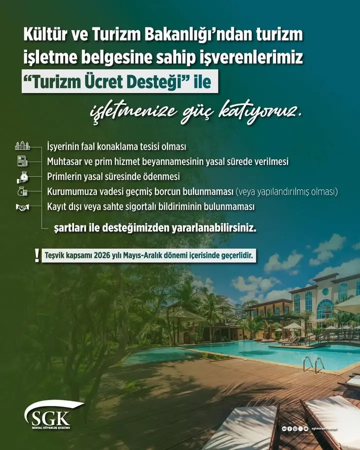Isparta'da Turizm Ücret Desteği Açıklandı