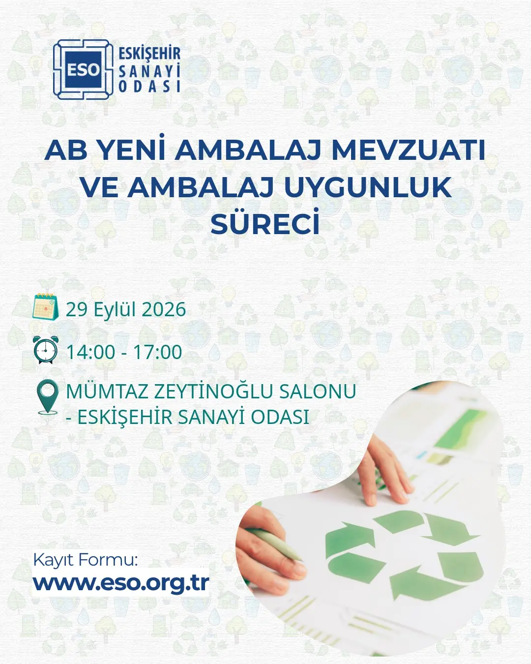Yeni Ambalaj Mevzuatı Eğitimi Duyuruldu