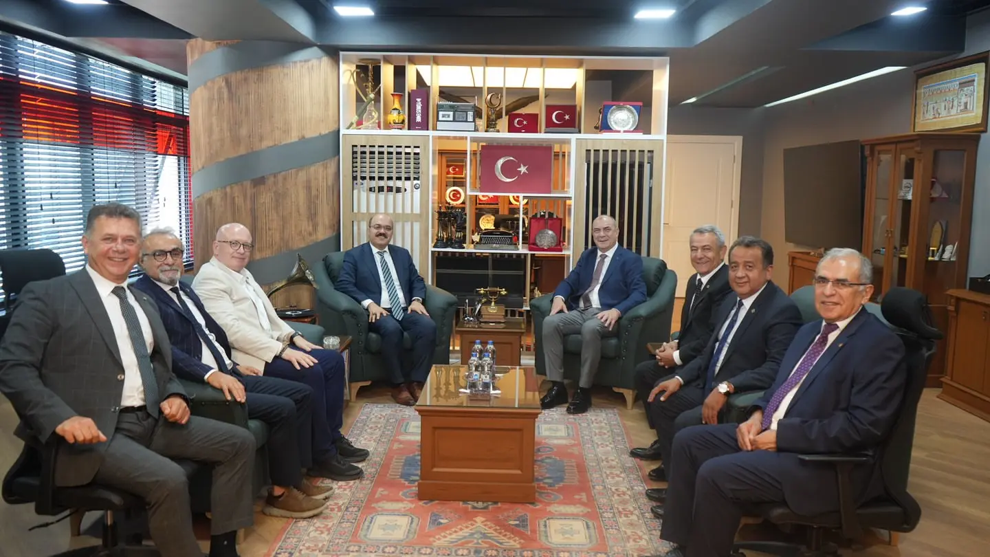 Eskişehir Sanayi Odası'ndan nezaket ziyareti