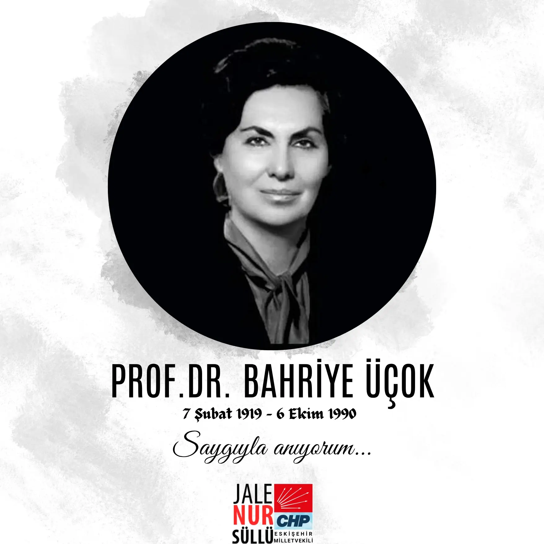Prof. Dr. Bahriye Üçok 36. ölüm yıl dönümünde anıldı