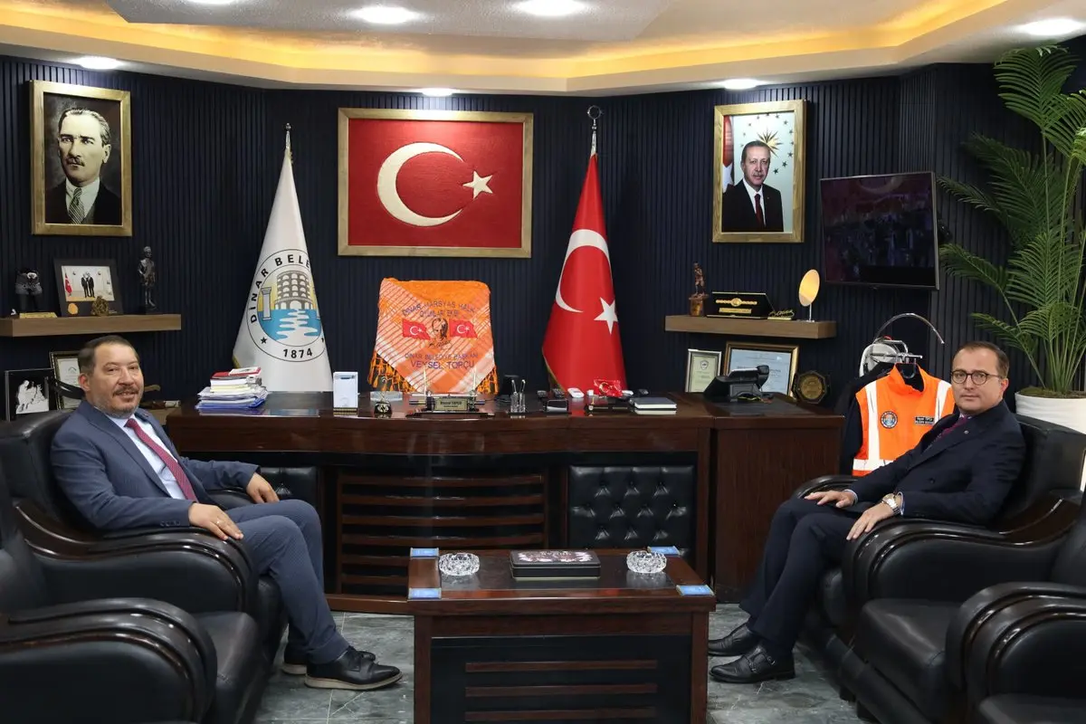 Kaymakam Akgül'den Başkan Topçu'ya Ziyaret