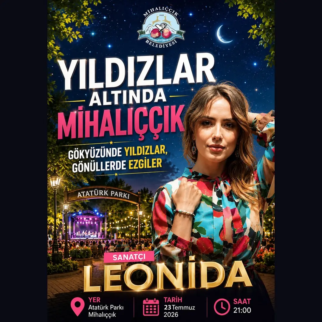 Mihalıççık'ta Yıldızlar Altında Konser Etkinliği