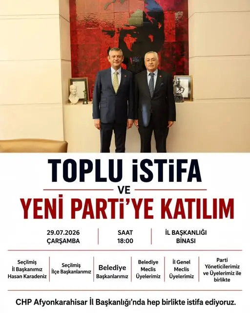 Yeni siyasi süreçte toplu istifalar gerçekleşti
