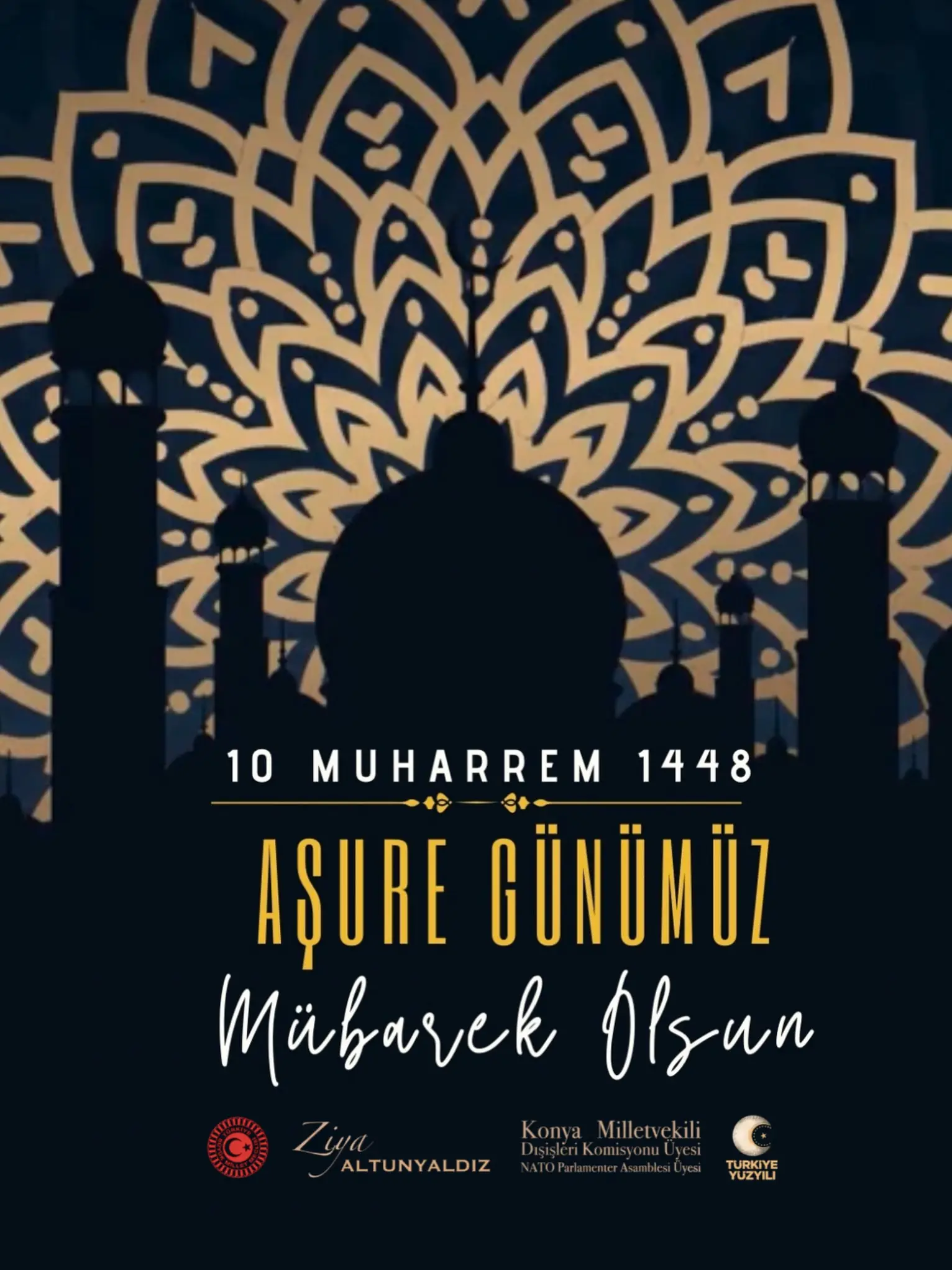 Aşure Günü'nde birlik ve huzur mesajı