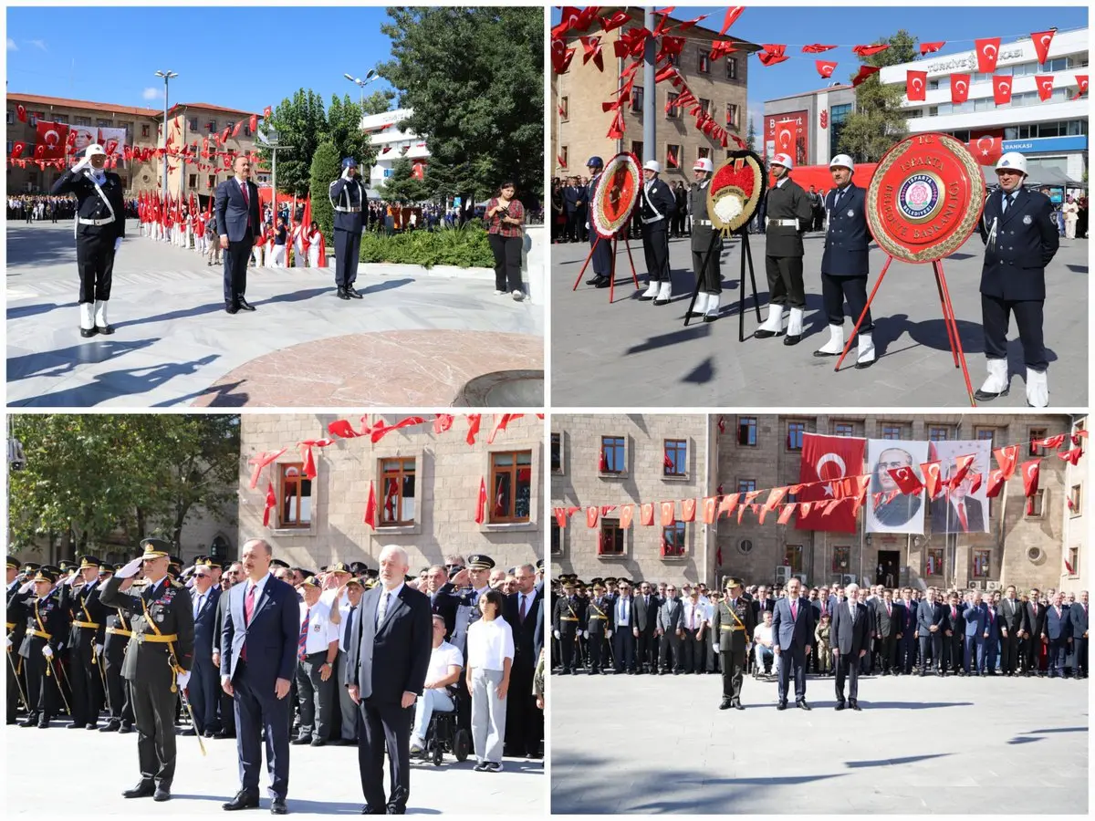 30 Ağustos Zafer Bayramı Isparta'da Coşkuyla Kutlandı