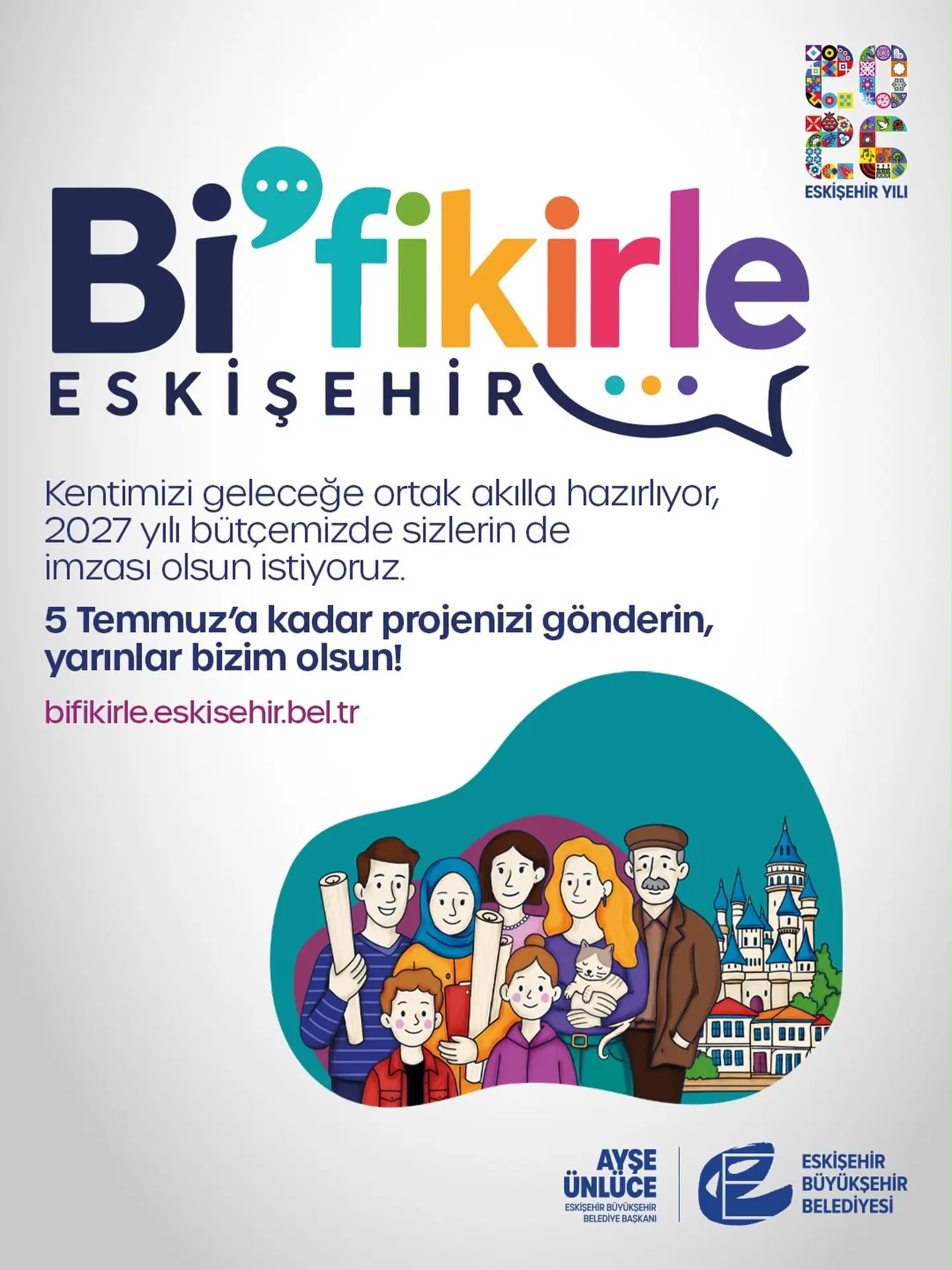 Eskişehir'in geleceği için projeler bekleniyor