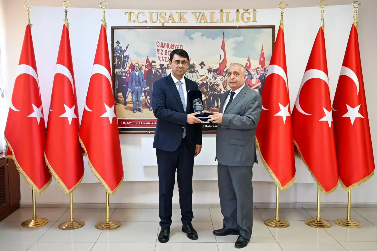 Devlet Malzeme Ofisi Müdürü'nden Valiliğe Ziyaret