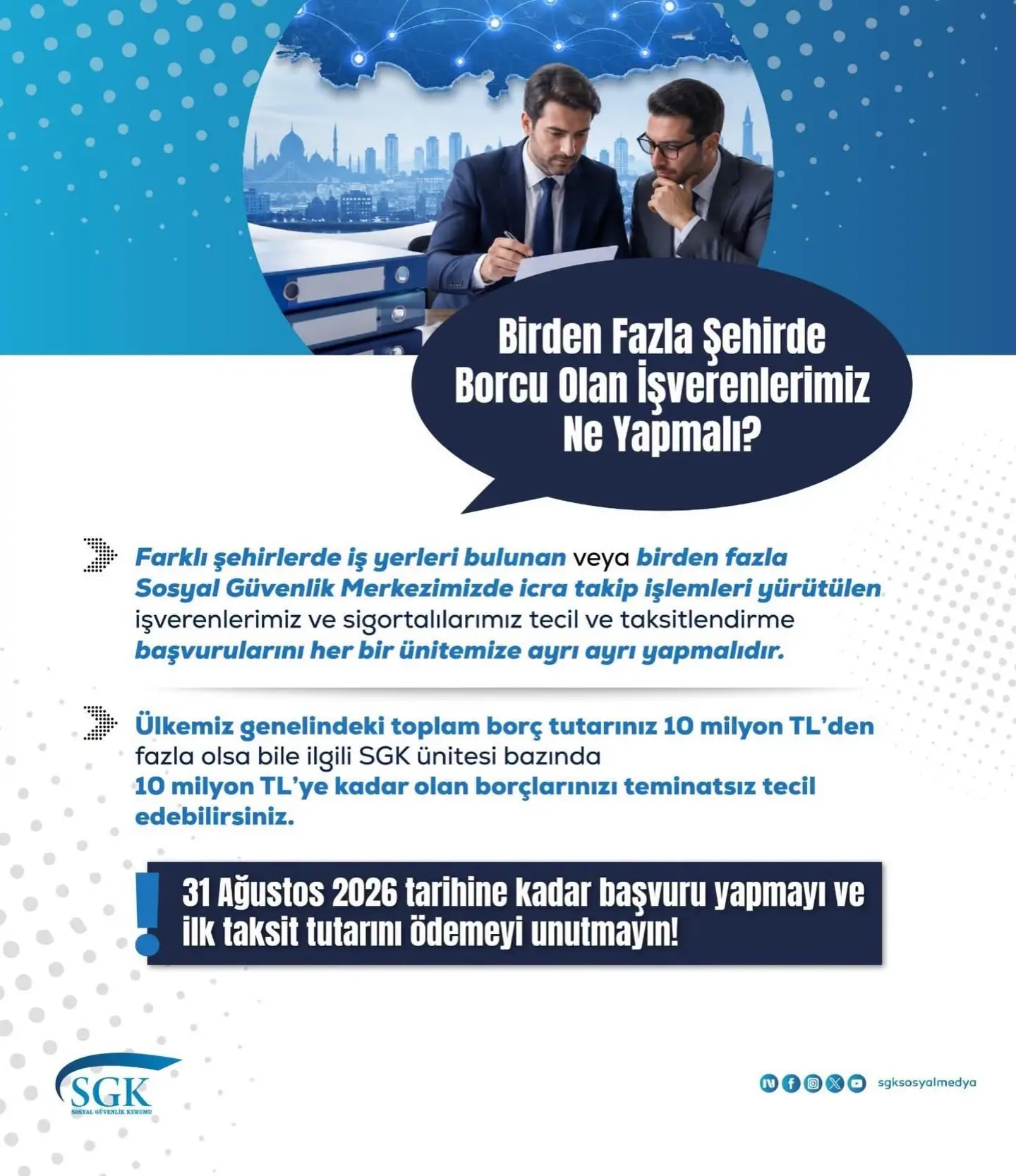 Tecil ve taksitlendirme başvuruları açıklandı