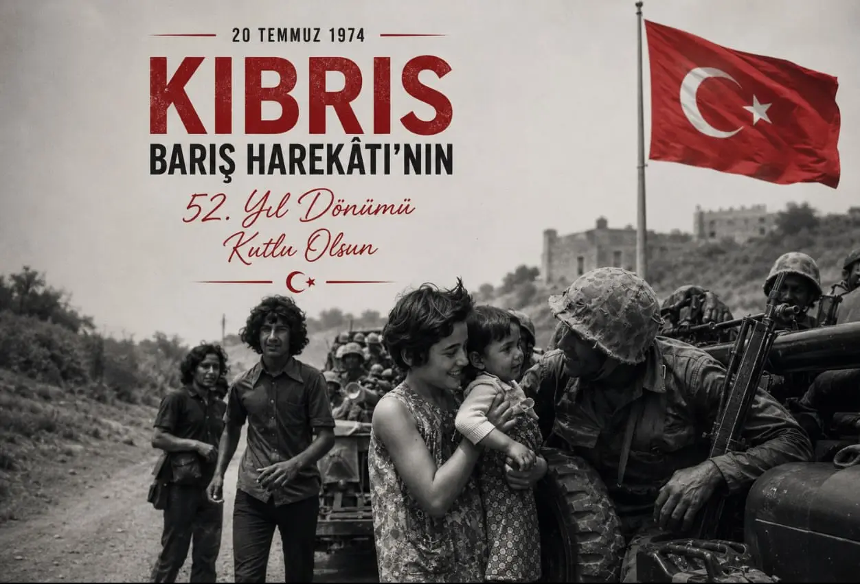 Kıbrıs Barış Harekâtı'nın 52. yılı anma etkinliği