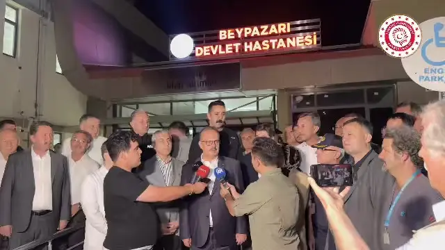 Vali Canbolat, maden kazasında incelemelerde bulundu