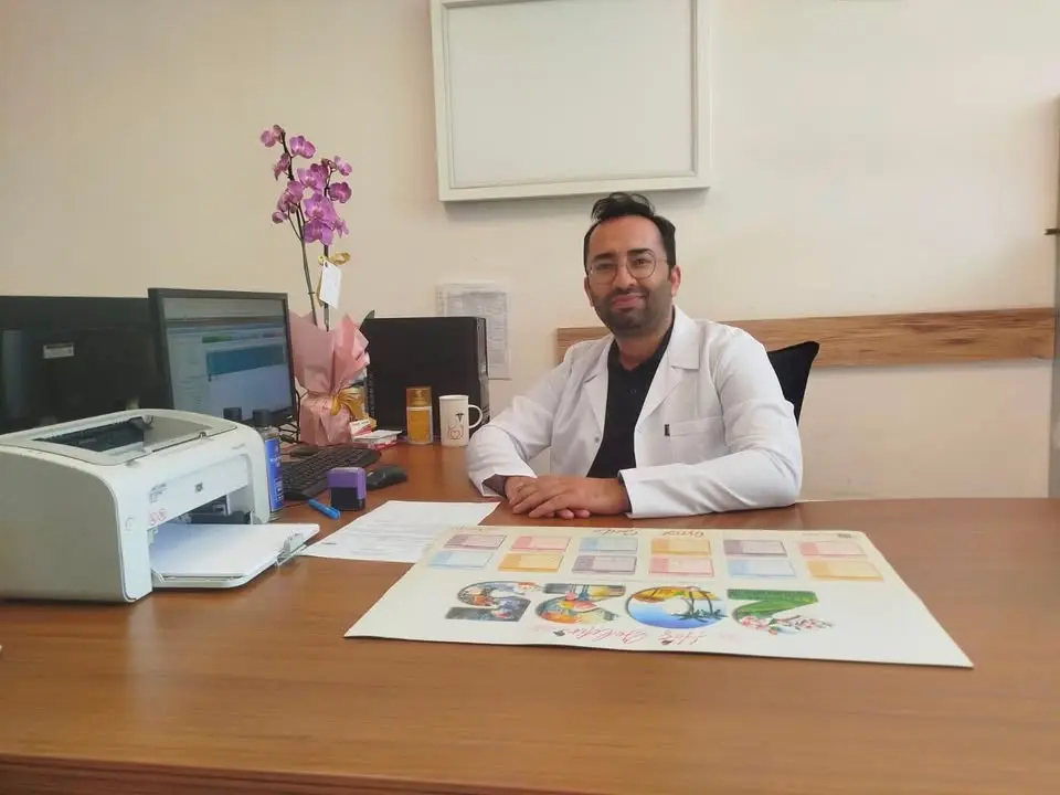 Dinar Devlet Hastanesi'nde Yeni Uzman Göreve Başladı