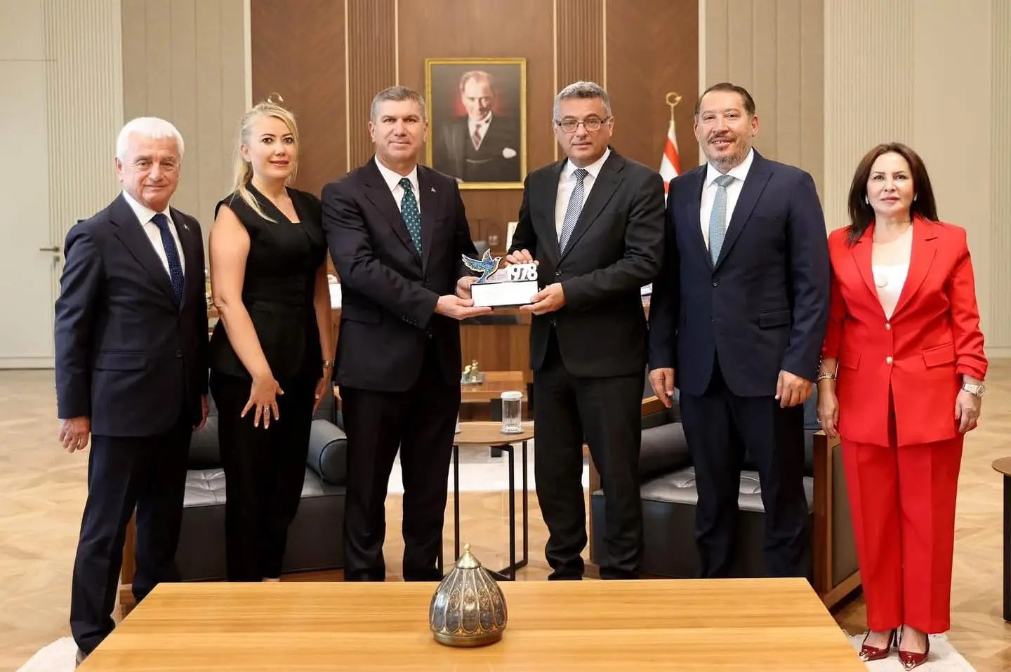 Akdeniz Belediyeler Birliği Heyeti KKTC'yi Ziyaret Etti