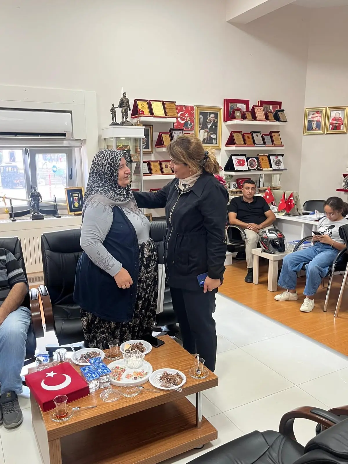 Gaziler Haftası dolayısıyla ziyaret gerçekleştirildi
