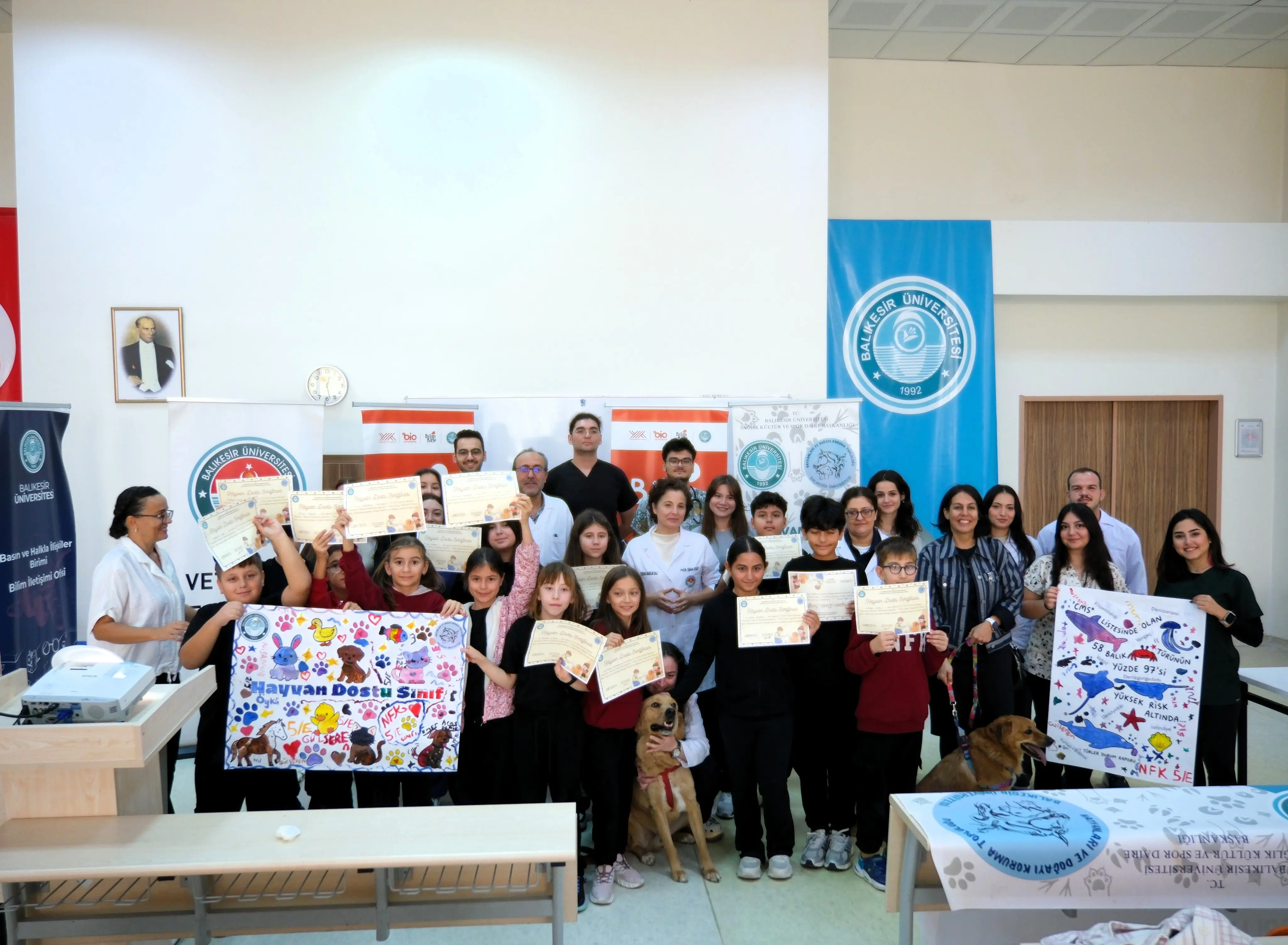 Balıkesir Üniversitesi'nde Hayvanseverler İçin Etkinlik Düzenlendi