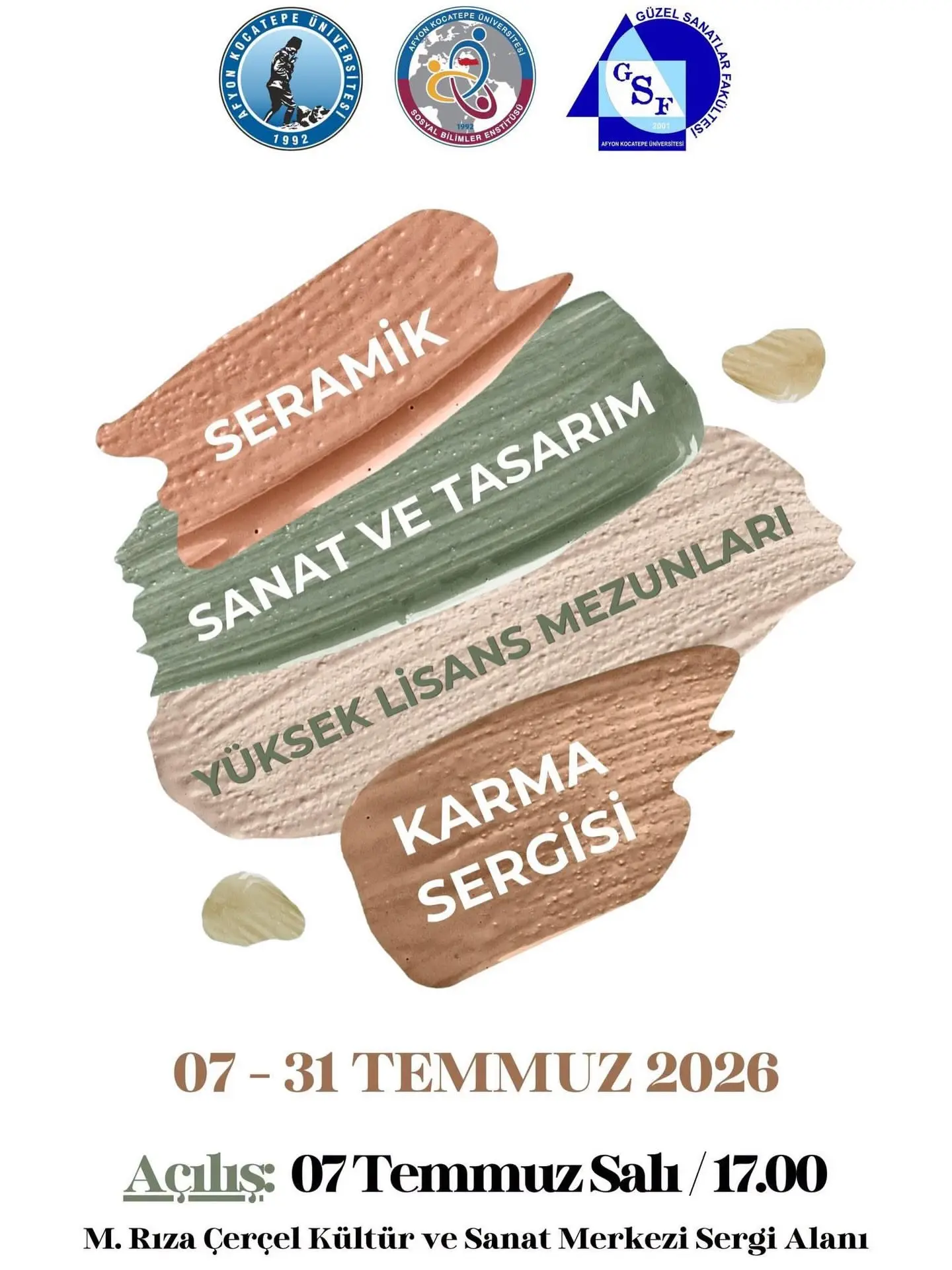 Seramik ASD ile Mezunlar Karma Sergisi Açıldı