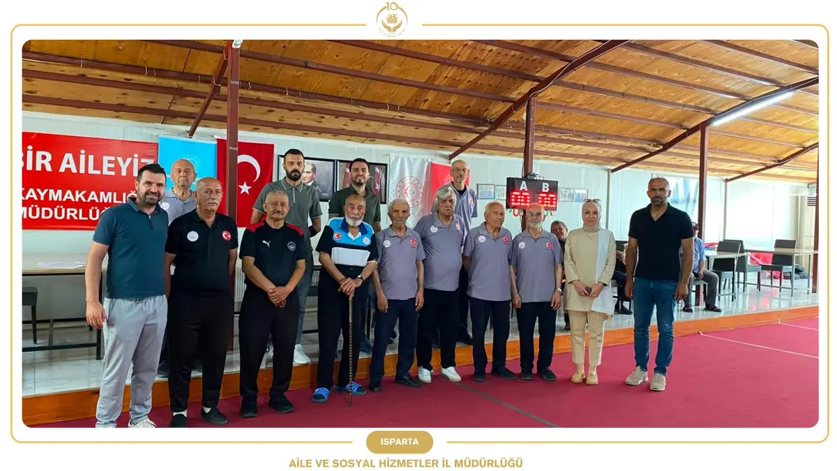 Eğirdir Huzurevi'nde Bocce Müsabakası Düzenlendi