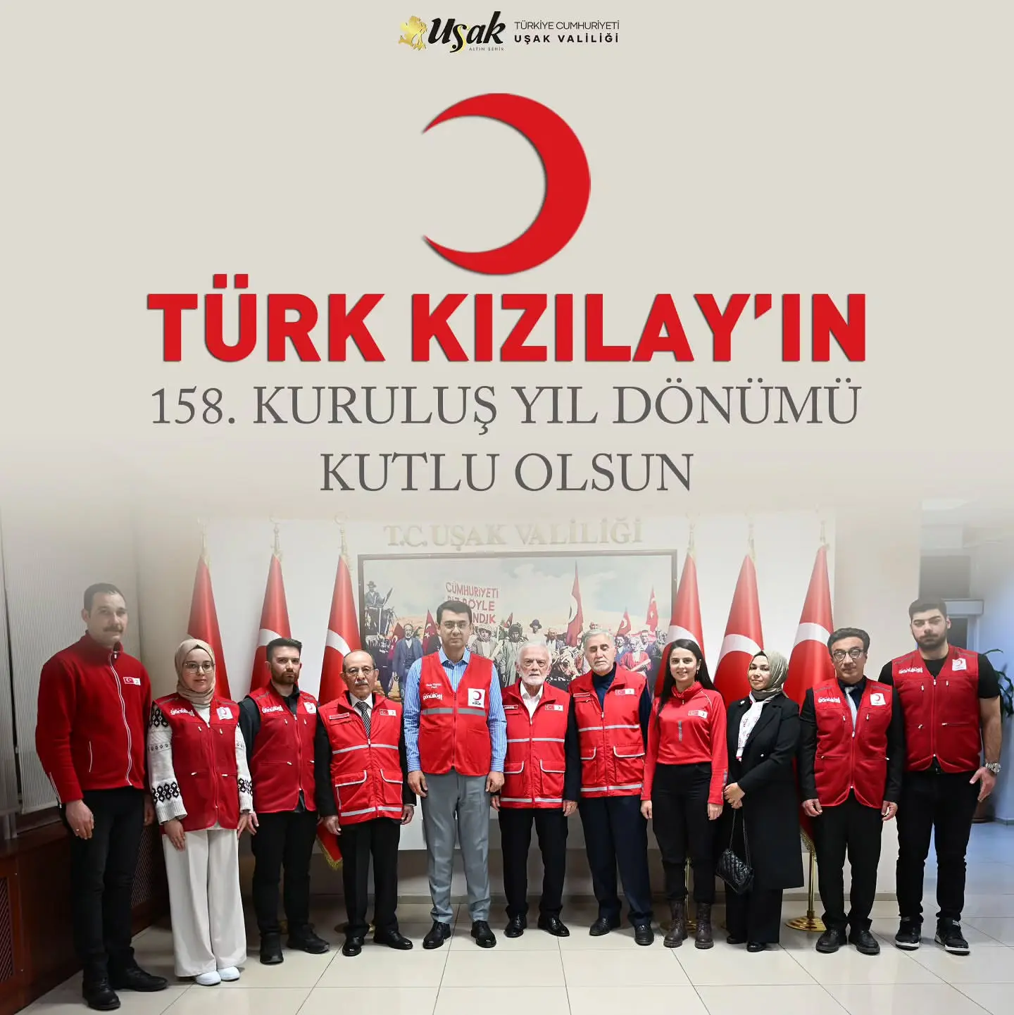 Türk Kızılayı 158. kuruluş yıl dönümünü kutladı