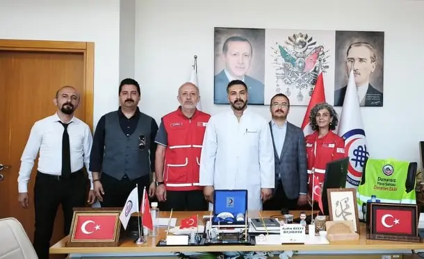 Türk Kızılayı Yetkilileri AFSÜ'yü Ziyaret Etti