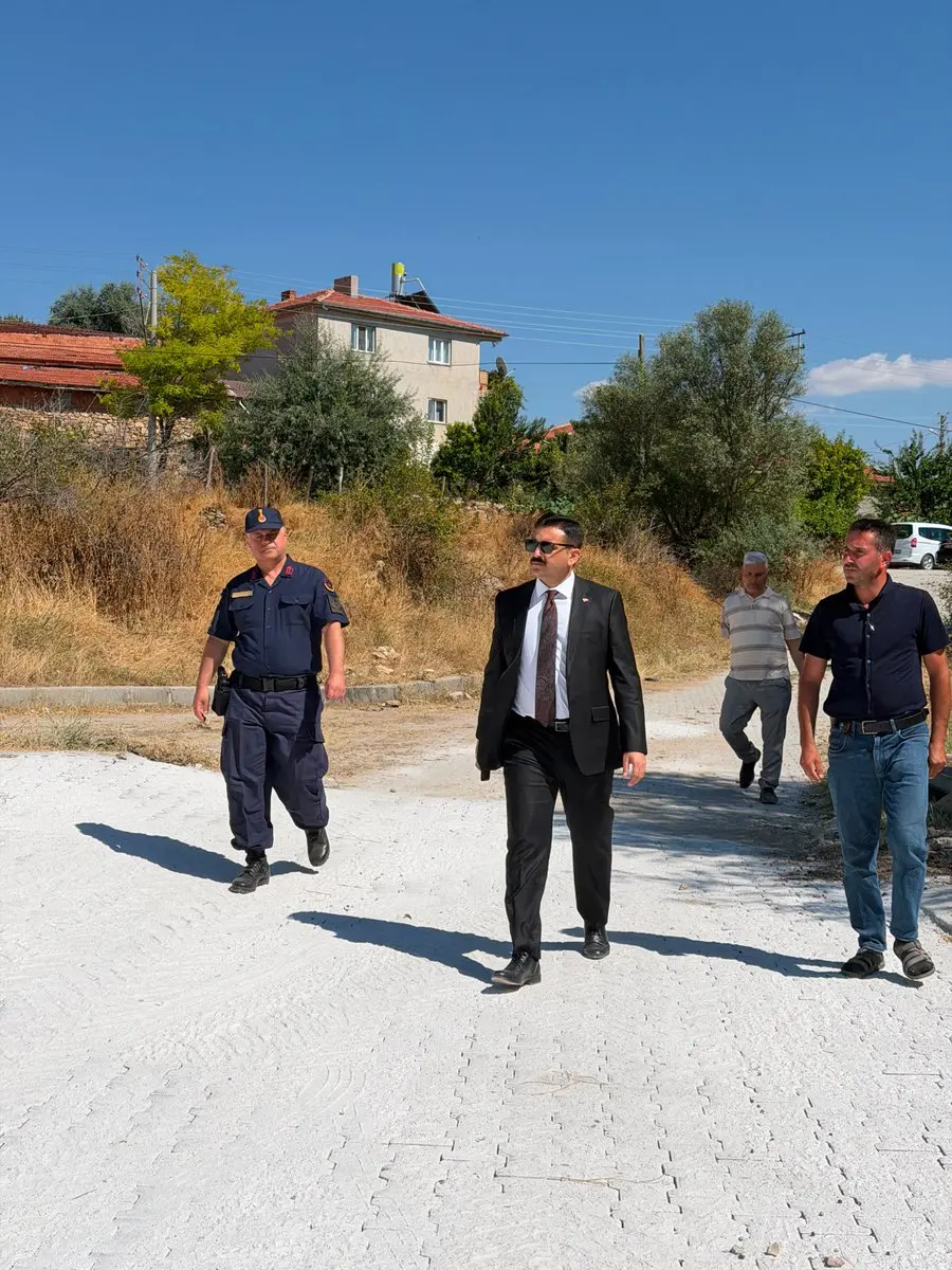 Bayat'ta Köylerde Altyapı Çalışmaları Devam Ediyor