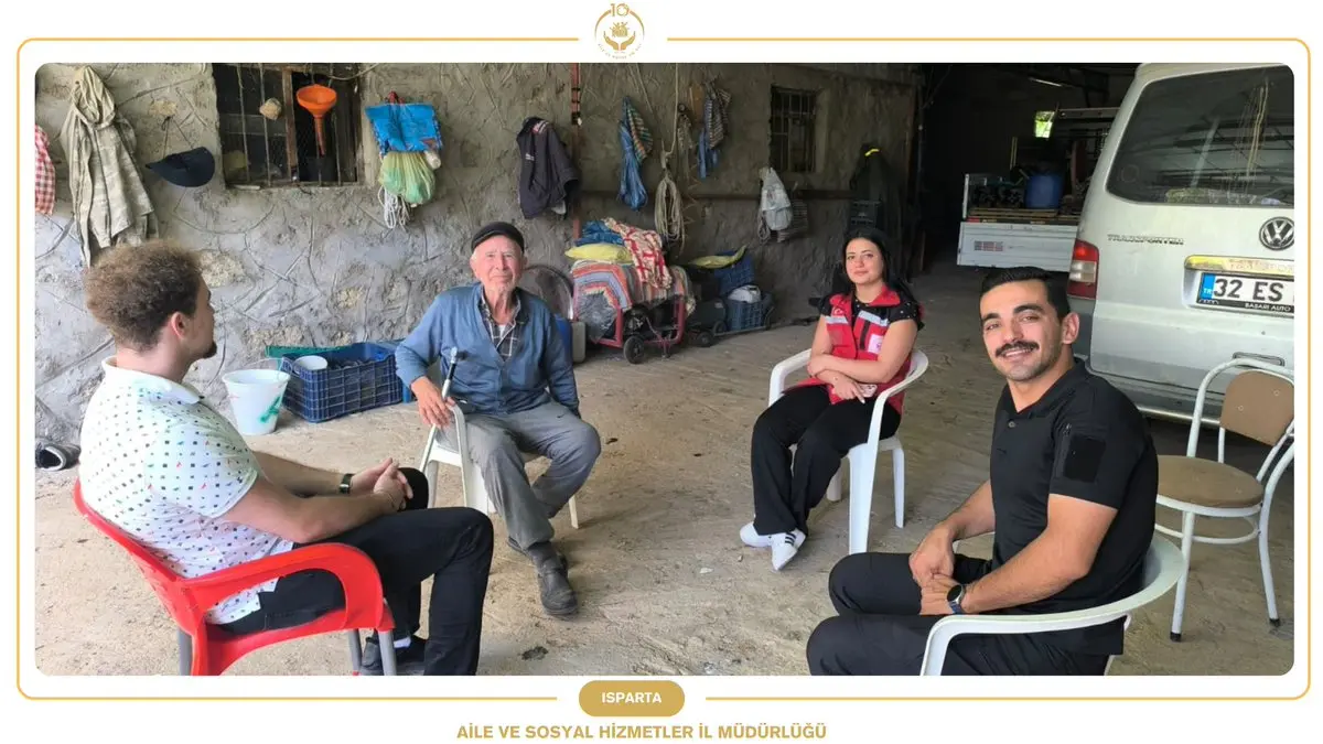 Eğirdir'de Şehit ve Gazi Ziyareti Yapıldı