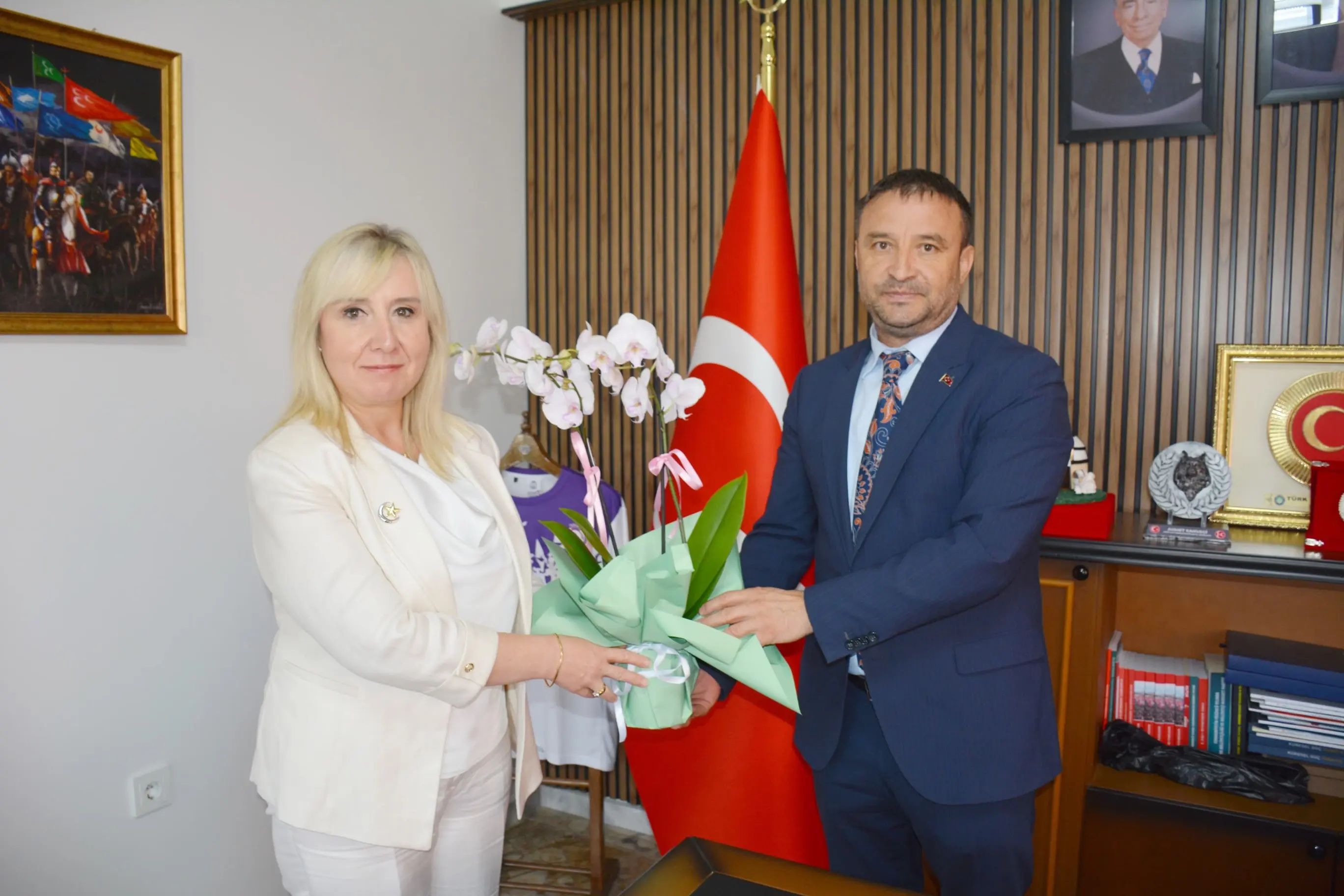 MHP Afyon İl Başkanlığı'na Ziyaret