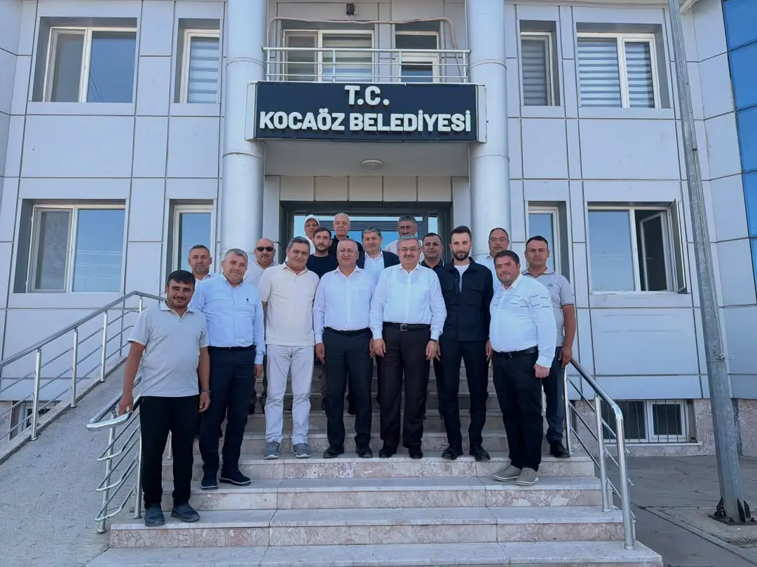 Kocaöz Belediye Başkanı Zıbak'a ziyaret gerçekleştirildi