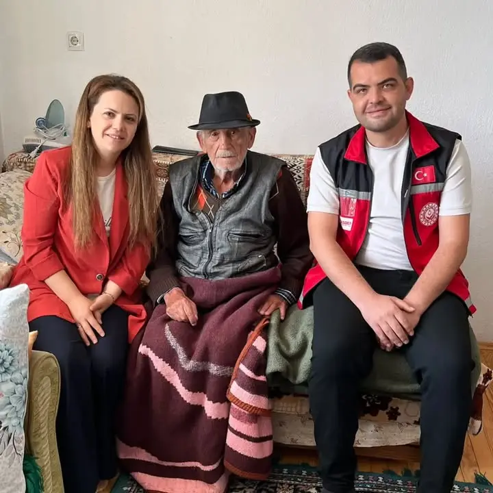 Kütahya'da Şehit Babasına Geçmiş Olsun Ziyareti