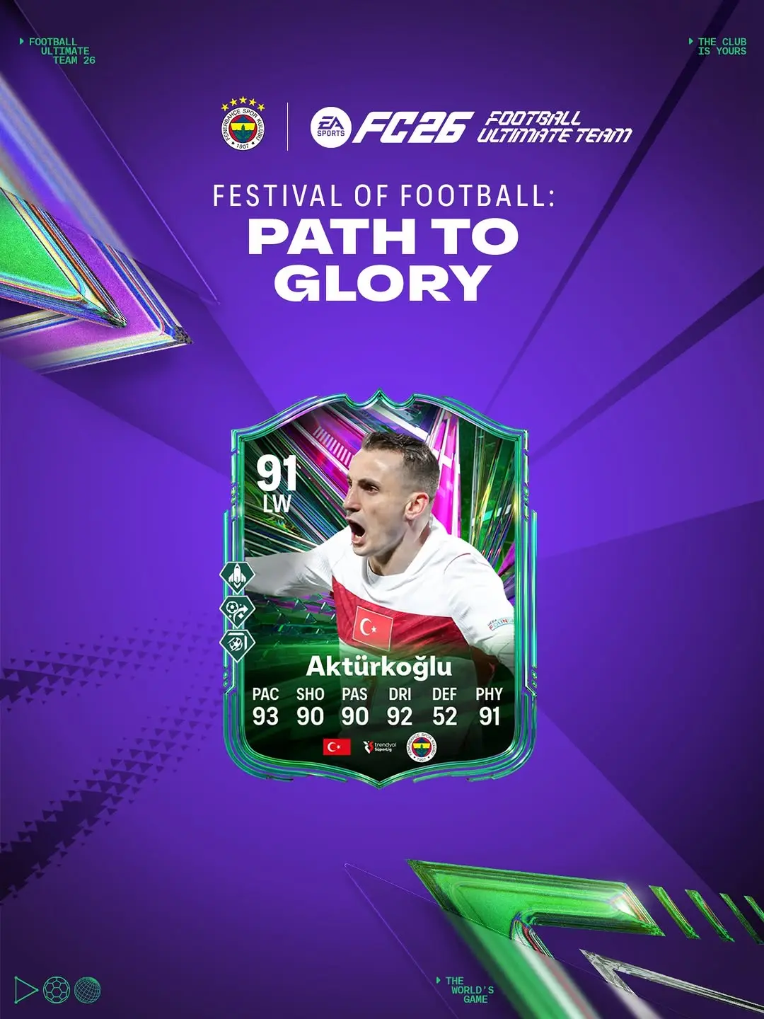 Kerem Aktürkoğlu, Path to Glory'da