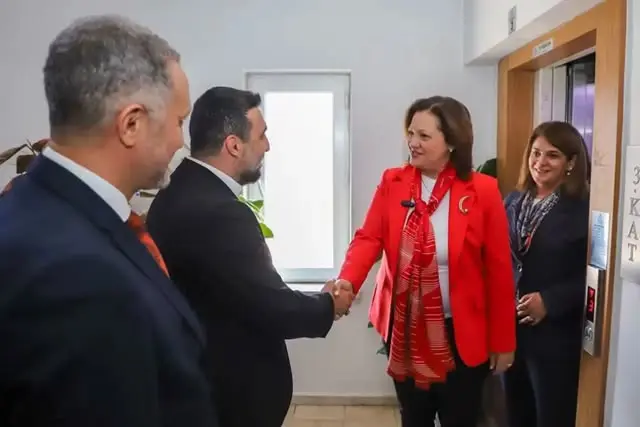 İbrahim Yurdunuseven'den İl Başkanlığı'na Ziyaret