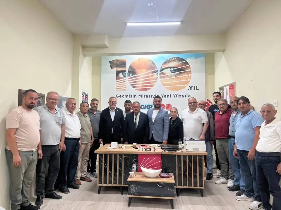 CHP Karahallı İlçe Başkanlığı'na Ziyaret Gerçekleştirildi