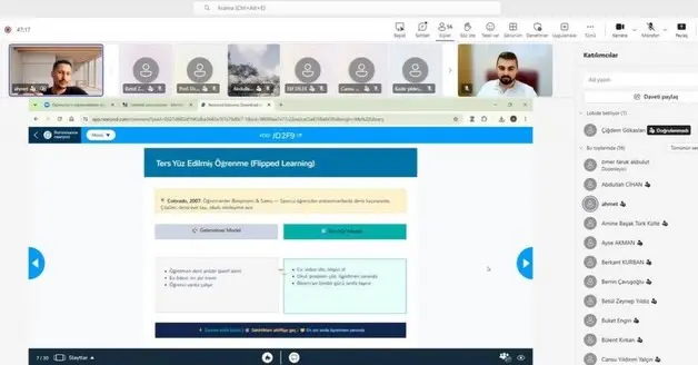 AFSÜ'de Aktif Öğretim Eğitimi Verildi
