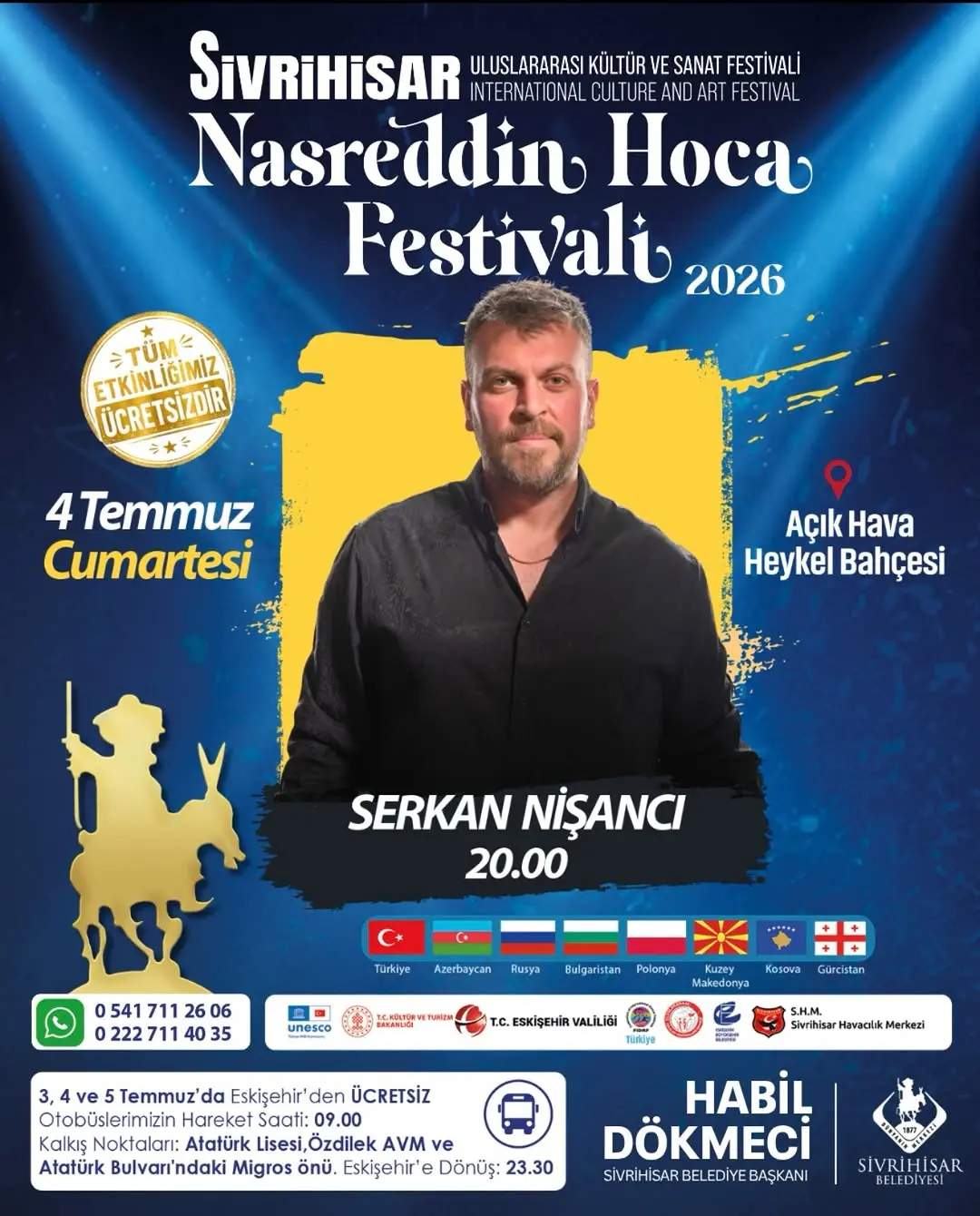 Sivrihisar'da Nasreddin Hoca Festivali Devam Ediyor