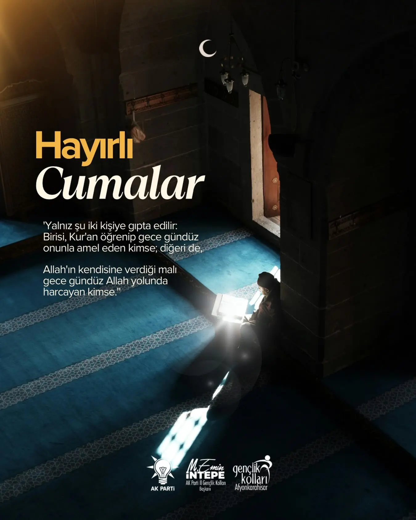 Hayırlı Cumalar Mesajı Paylaşıldı
