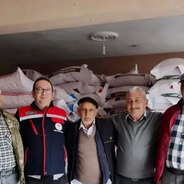 Bayat'ta %50 Hibe Destekli Buğday Tohumu Dağıtımı Yapıldı